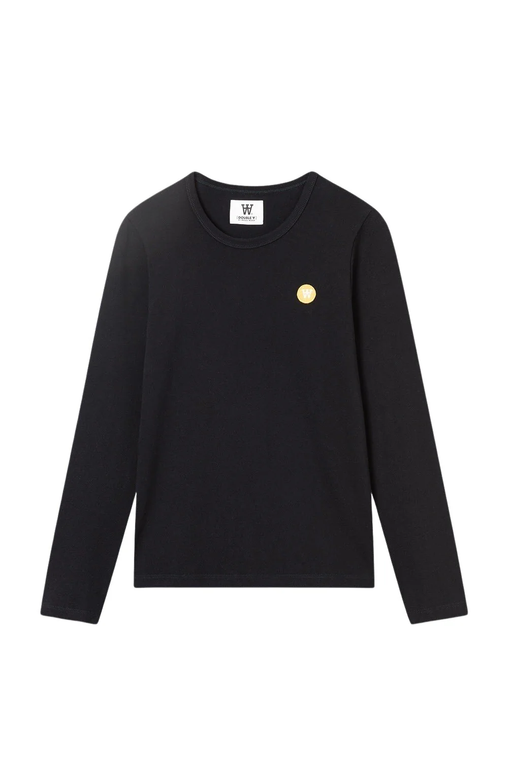 Wood Wood  Moa, langærmet t-shirt - Black