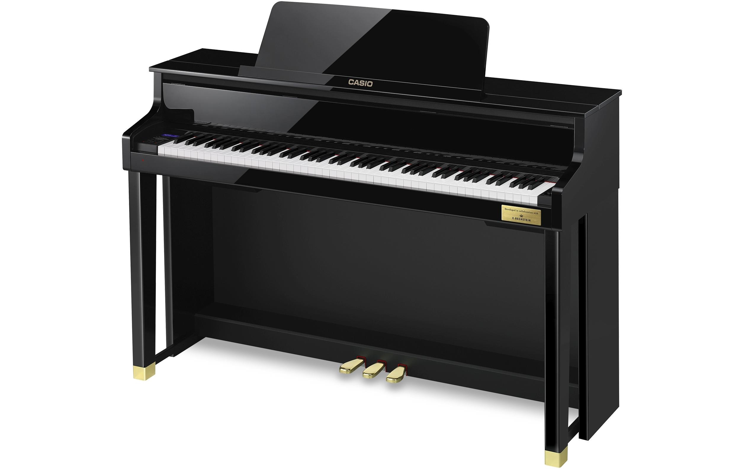 E-Piano CELVIANO Grand Hybrid GP-510BP Schwarz, poliert<br>E-Piano mit gewichtetem Natural-Grand-Hammer-Action-Keyboard mit 88 Tasten