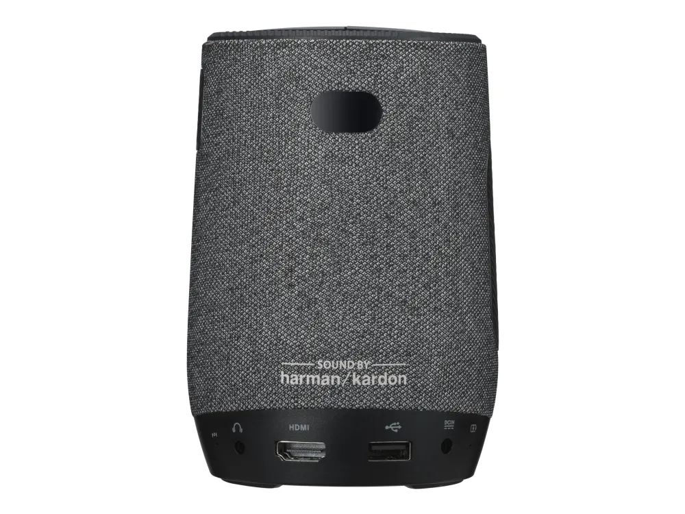 ASUS ZenBeam Latte L1 - DLP-projektor - LED - 300 lumen - 1280 x 720 - 16:9 - 720p - kort kast fikseret objektiv - Wi-Fi / Bluetooth - grå, sort