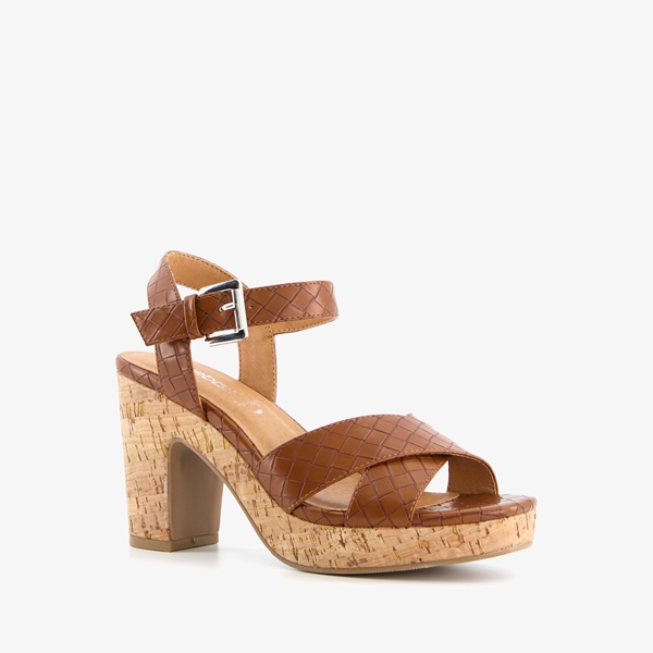 Blue Box dames sandalen met hak