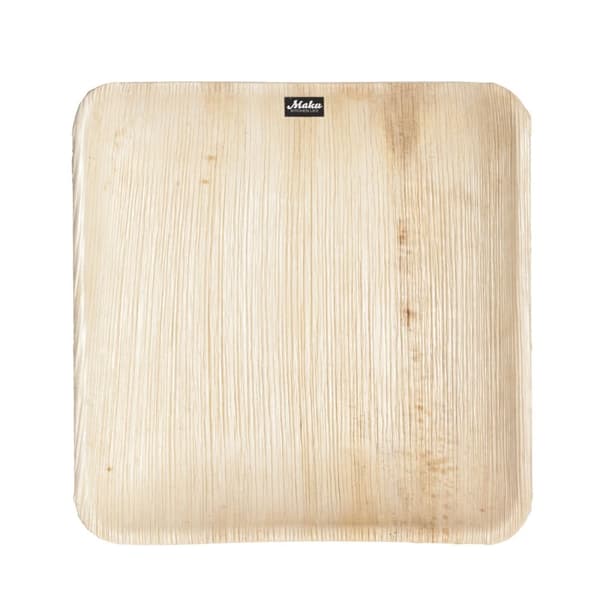 Maku Tallerken Palm Leaf 20x20cm 10 stk