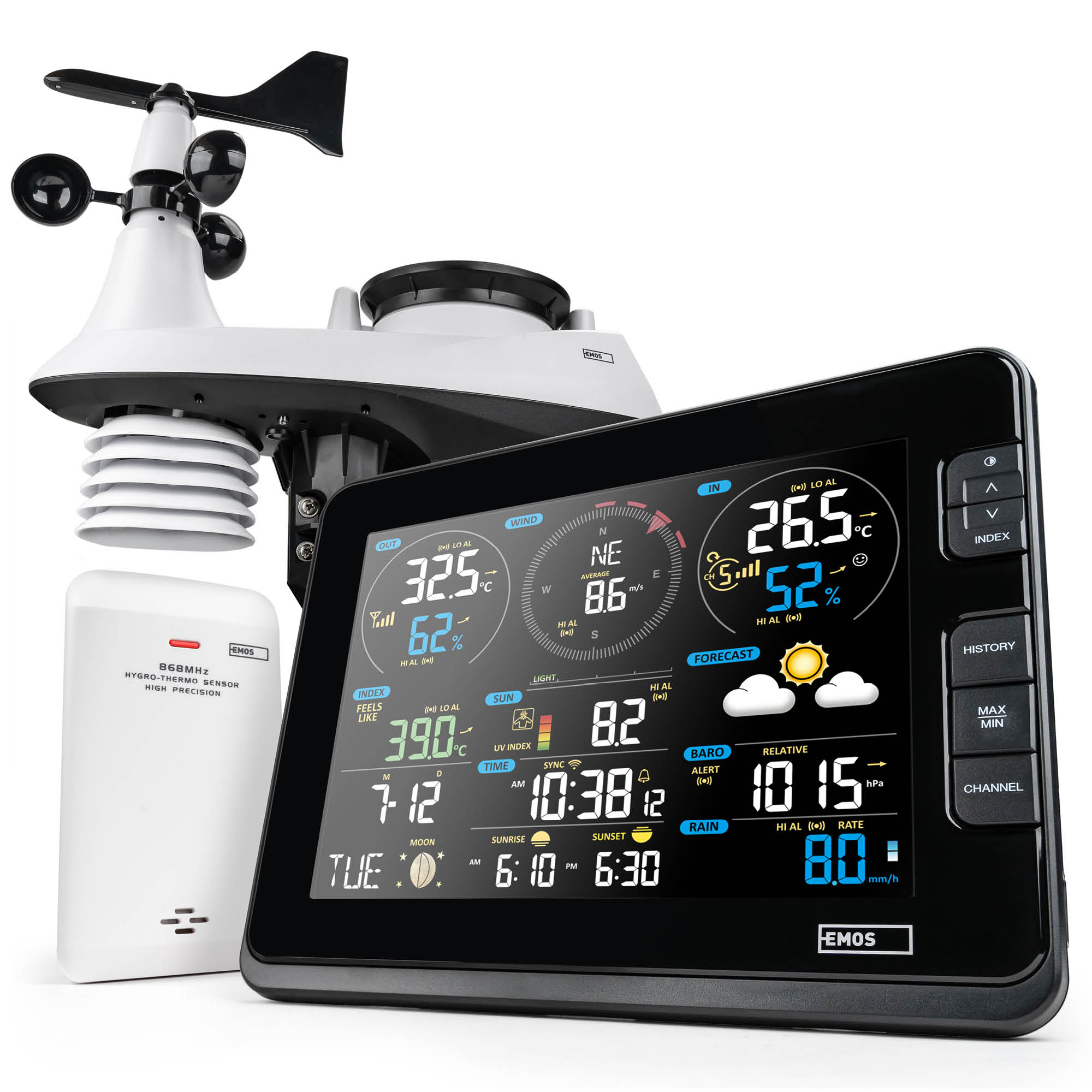 EMOS Select 7-1 WiFi Weerstation