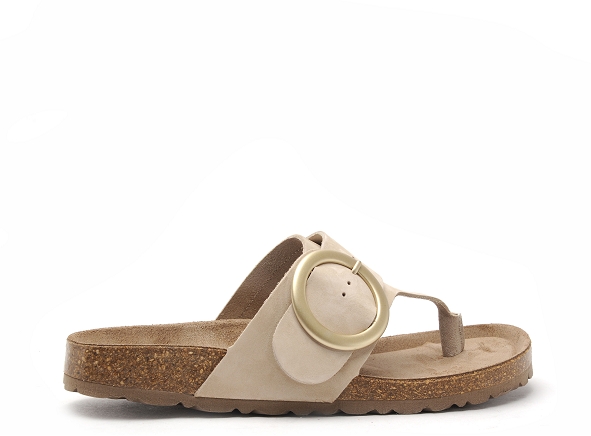 Yokono mules et sabots plats femme granada 704 nub beige