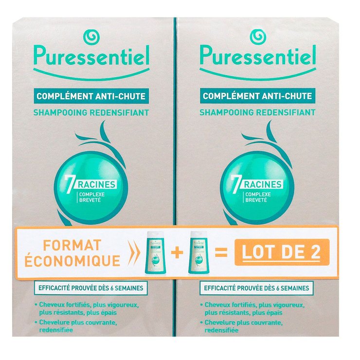 Complément anti-chute shampooing 2x200ml