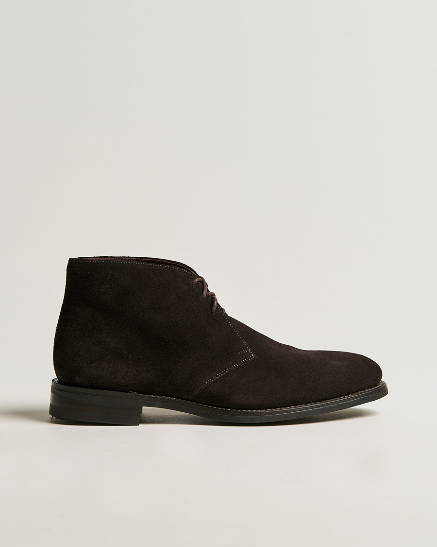 Loake 1880 Pimlico Chukka Boot Dark Brown Suede
