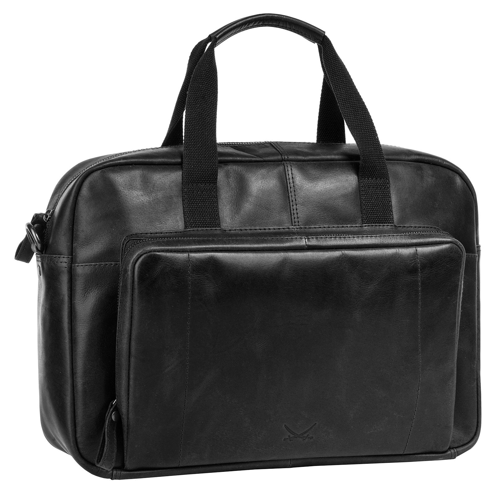 Sansibar Aktentasche »Businessbag Black« echt Leder