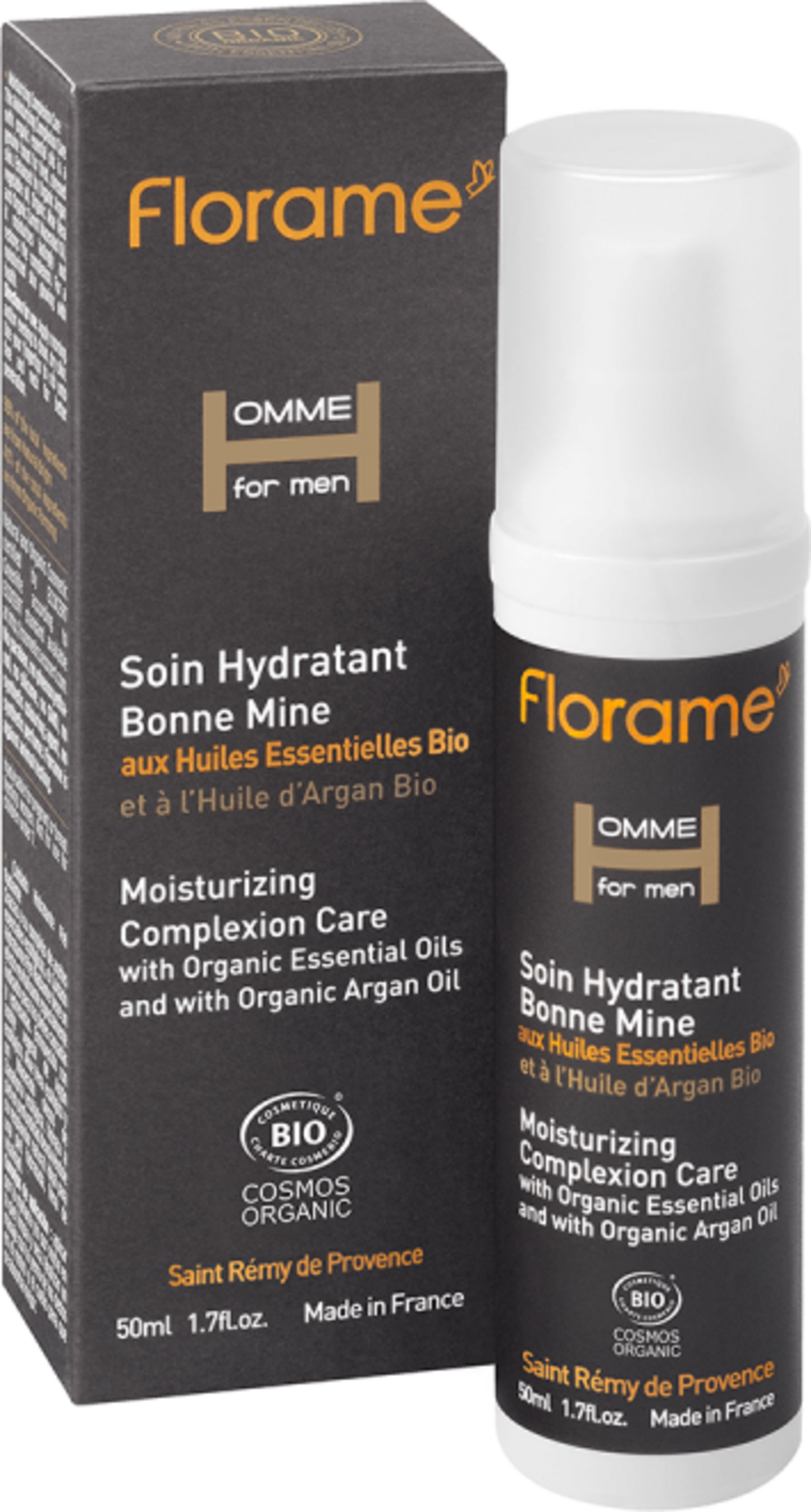 Florame  HOMME Feuchtigskeitspflege, 50 ml