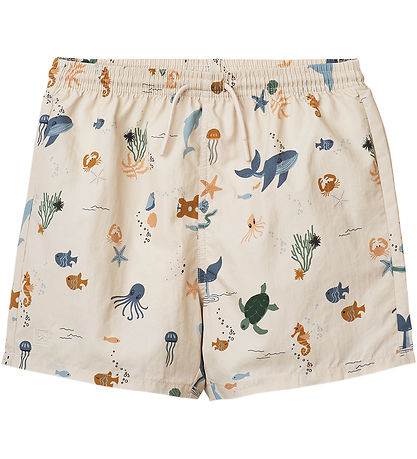 Liewood Bådeshorts - Duke - UV40+ - Sea Creature/Sandy
