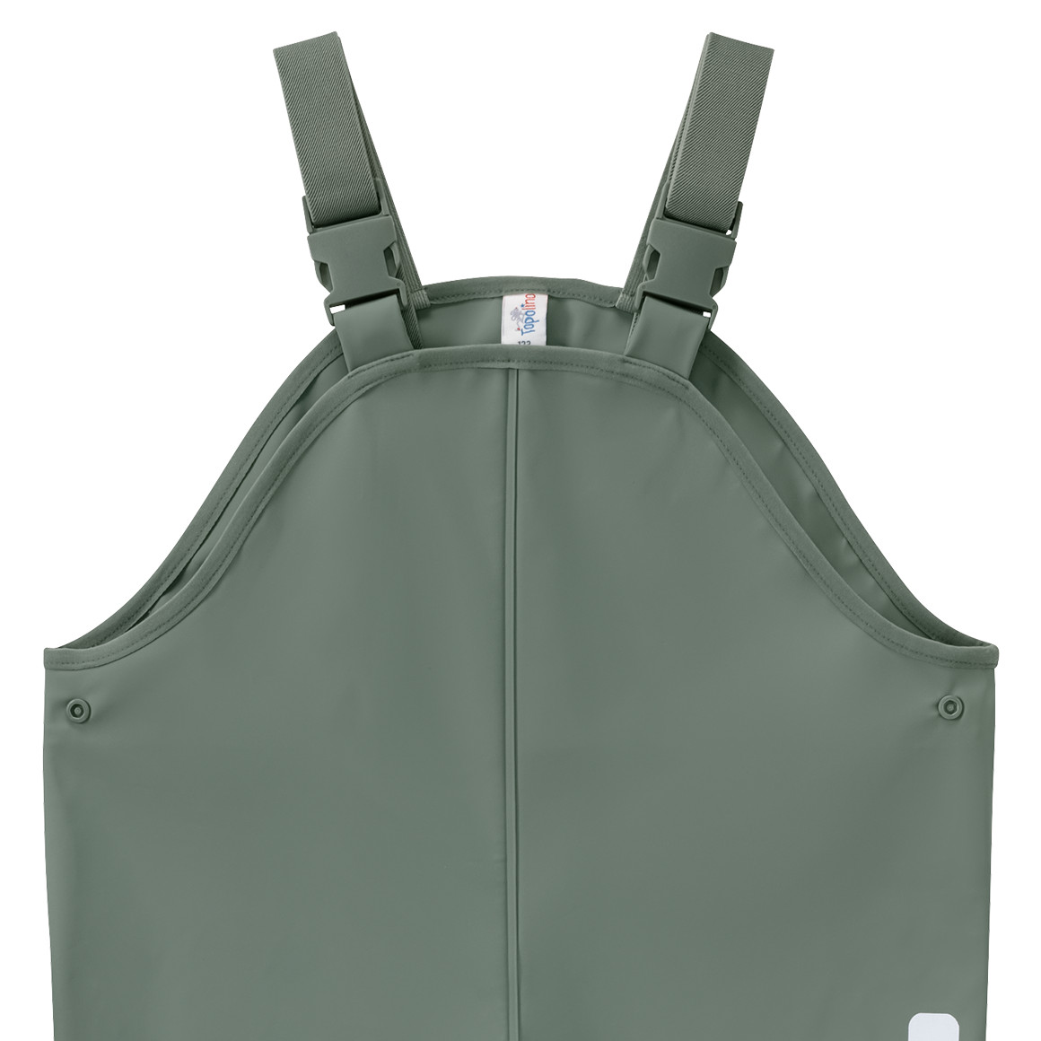 Topolino Jungen Regenhose mit Reflektor graugrün