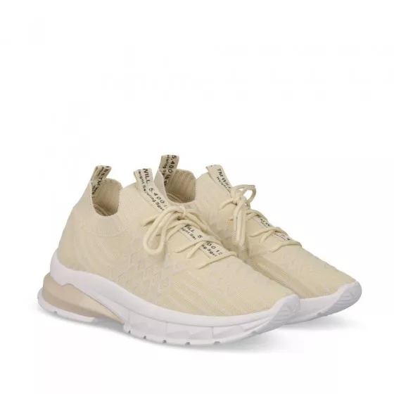 Baskets BEIGE ACTIVE FASHION