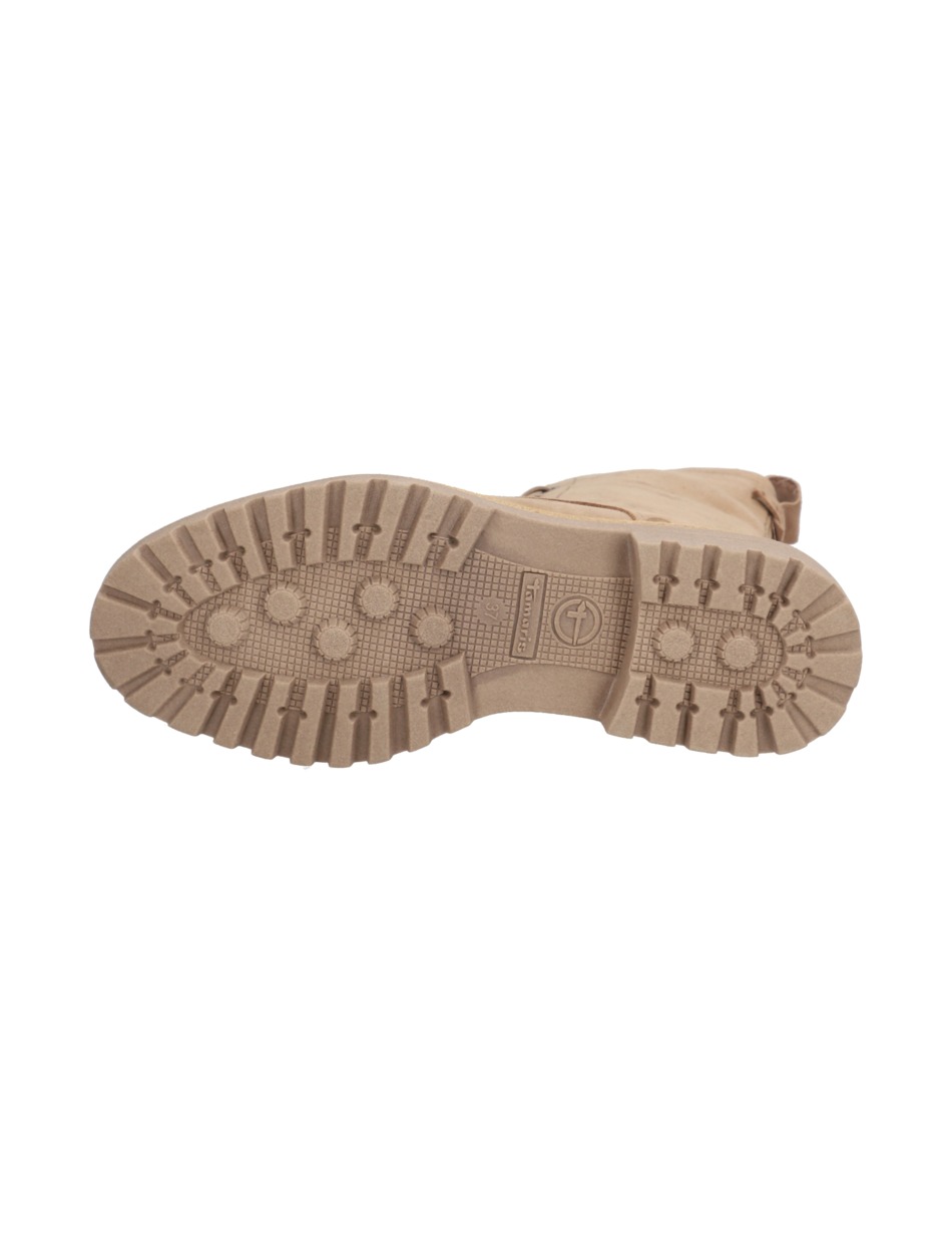 Veloursleder Schnürboot