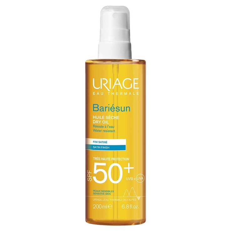 Uriage Bariesun Trockenöl Pump-Spray SPF 50 + , 200 ml