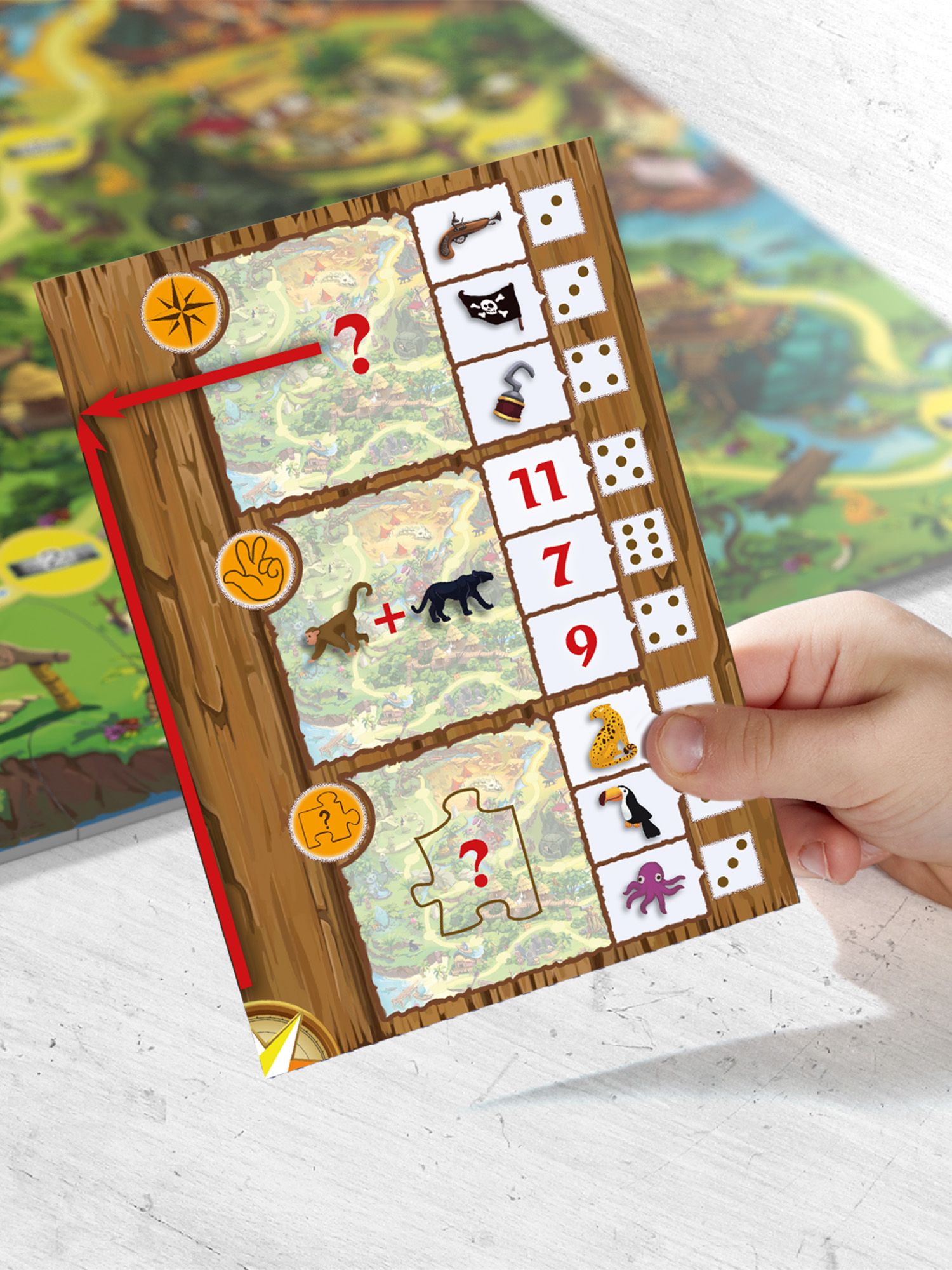HABA Spiel Find the code! Pirate Island