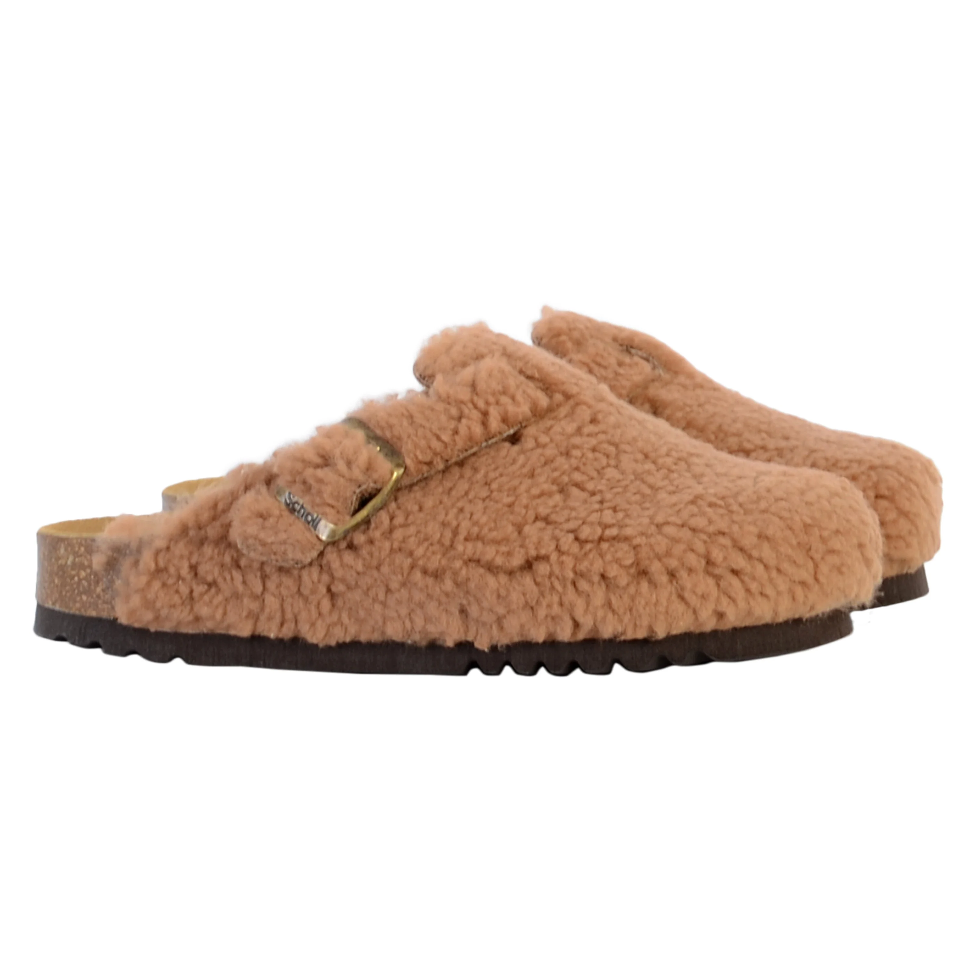 Mules cuirfae | Marron