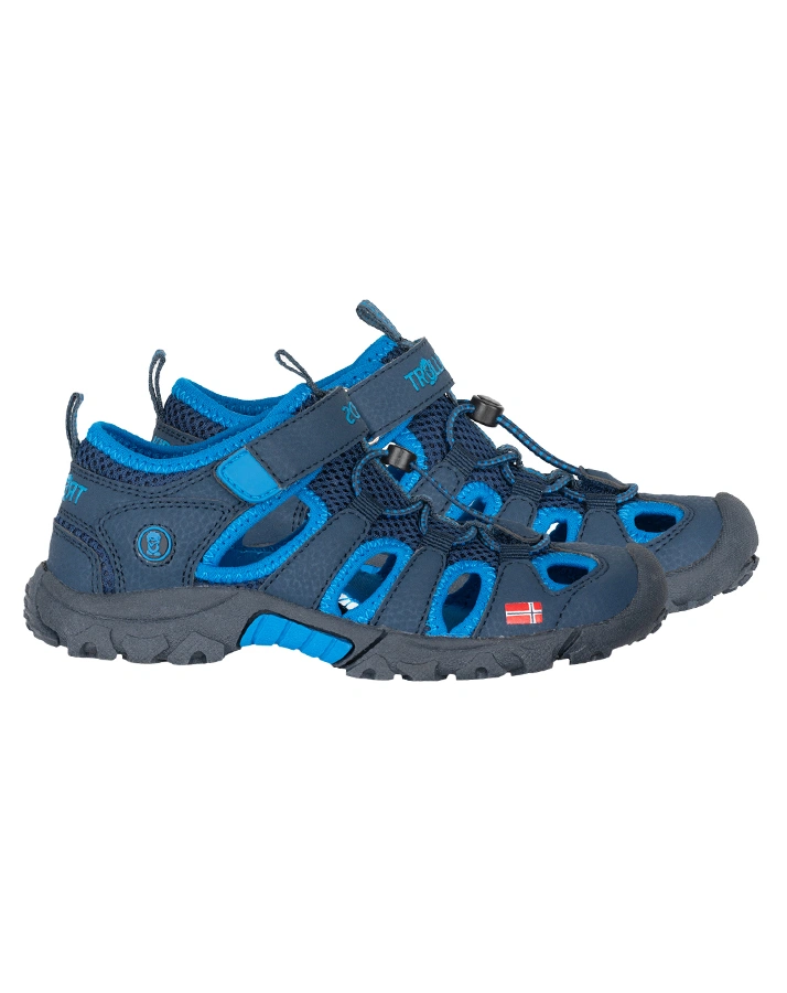 Trekking-SandaKids KRISTIANSAND in navy/medium blue