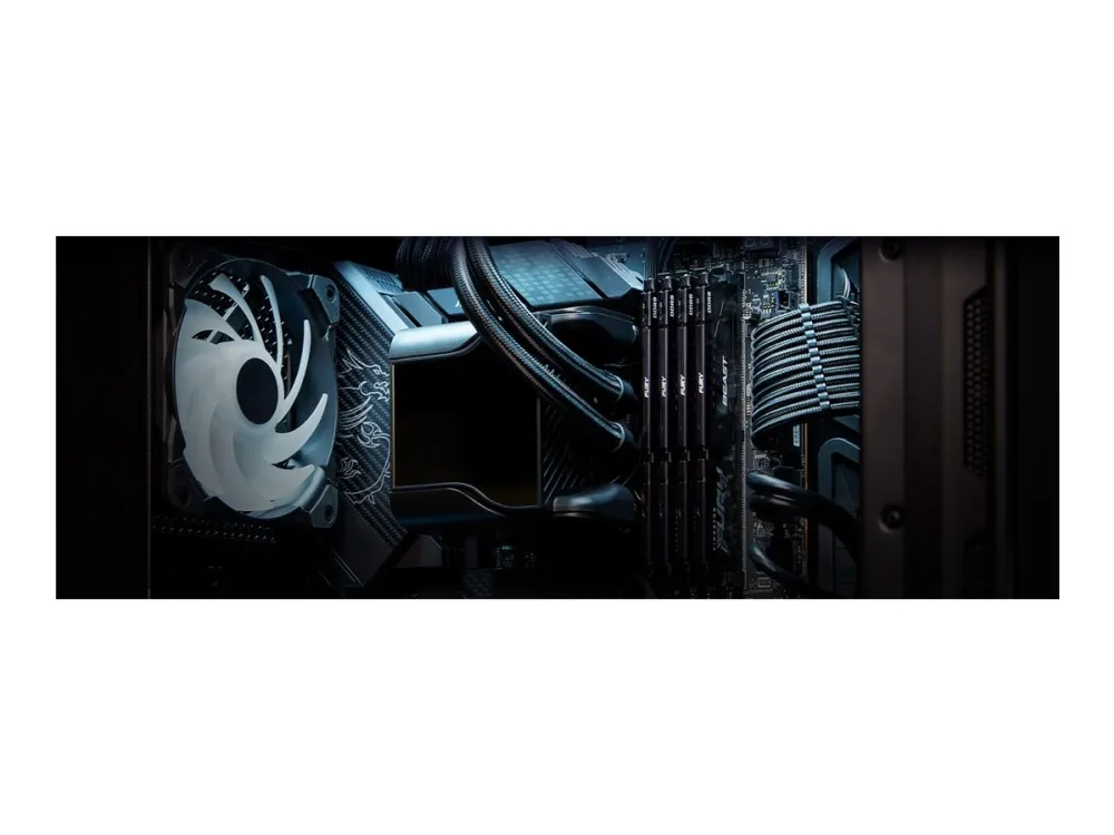 [OUTLET] - Kingston FURY Beast - DDR5 - modul - 32 GB - DIMM 288-PIN - 5200 MHz / PC5-41600 - CL40 - 1.25 V - ikke bufferet - on-die ECC