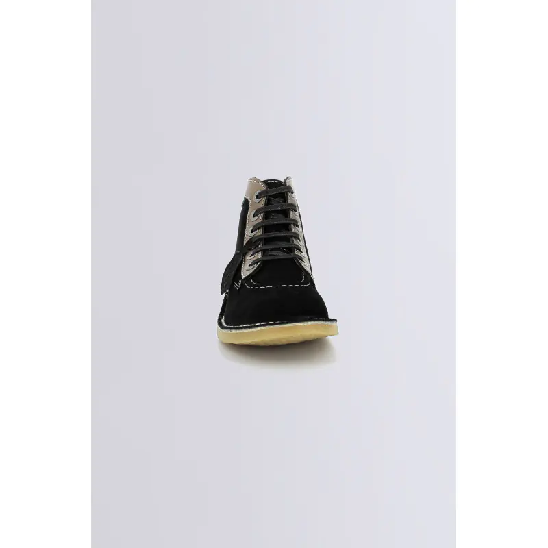 KICKLEGEND NOIR BRONZE BOTTINES Cuir Femme