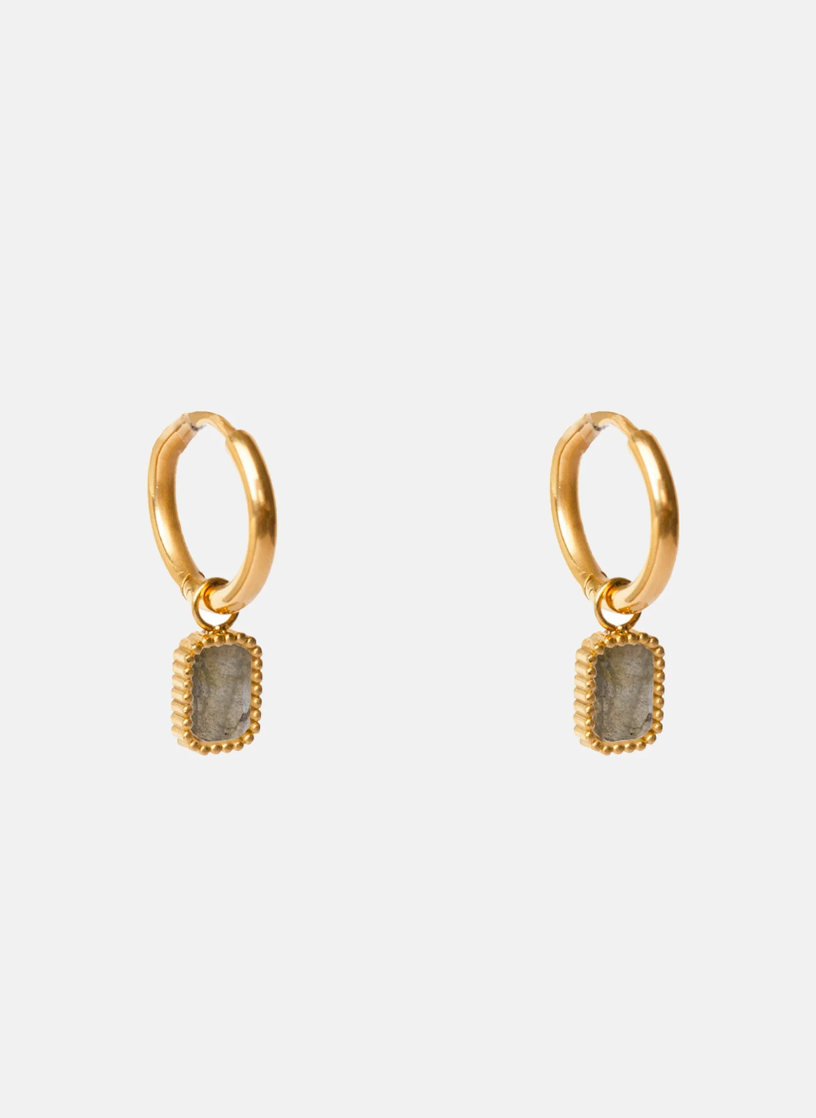 ARINNA - Boucles d'oreilles pendantes arinna | Gris