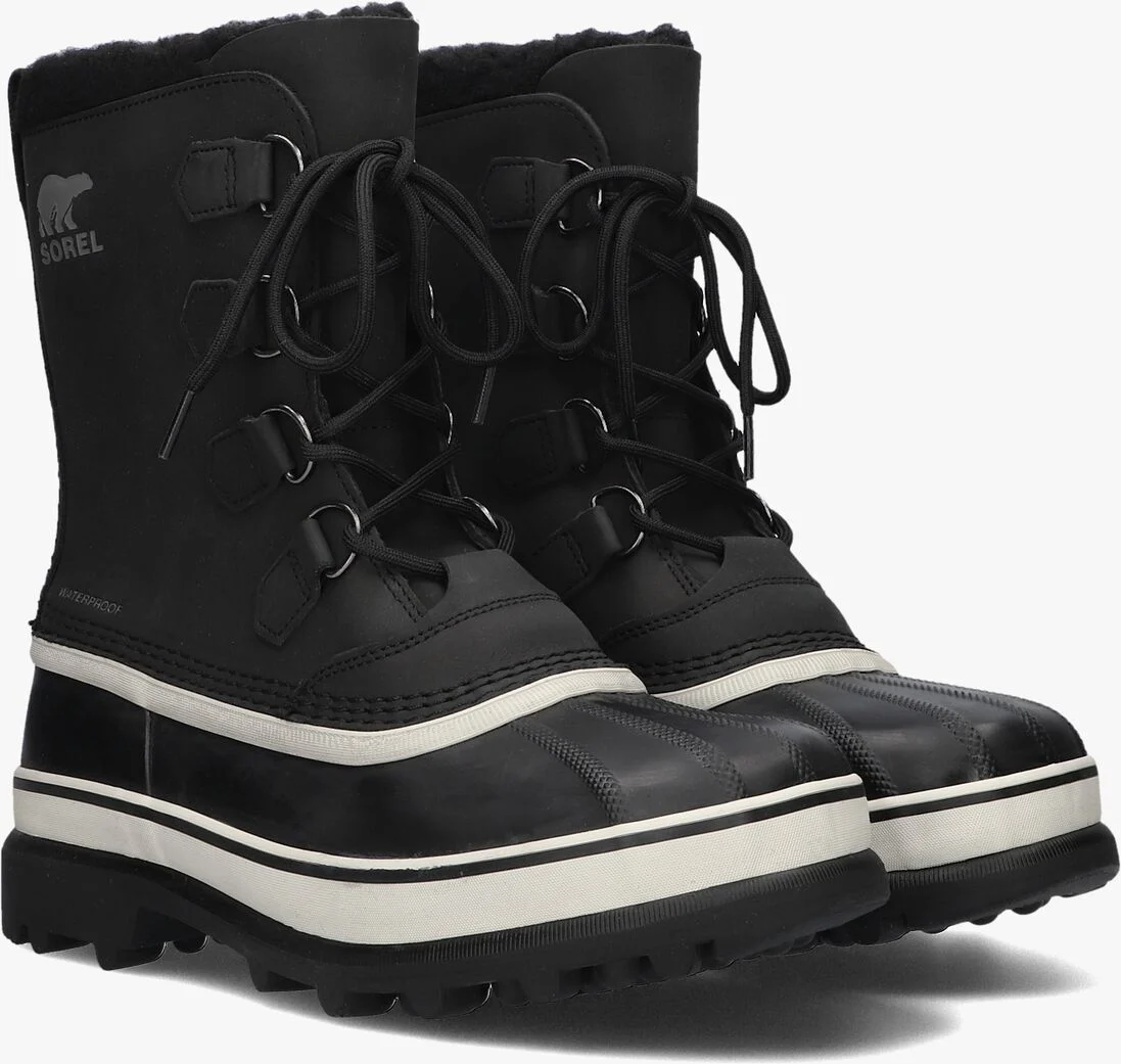 SOREL zwarte sorel veterboots caribou