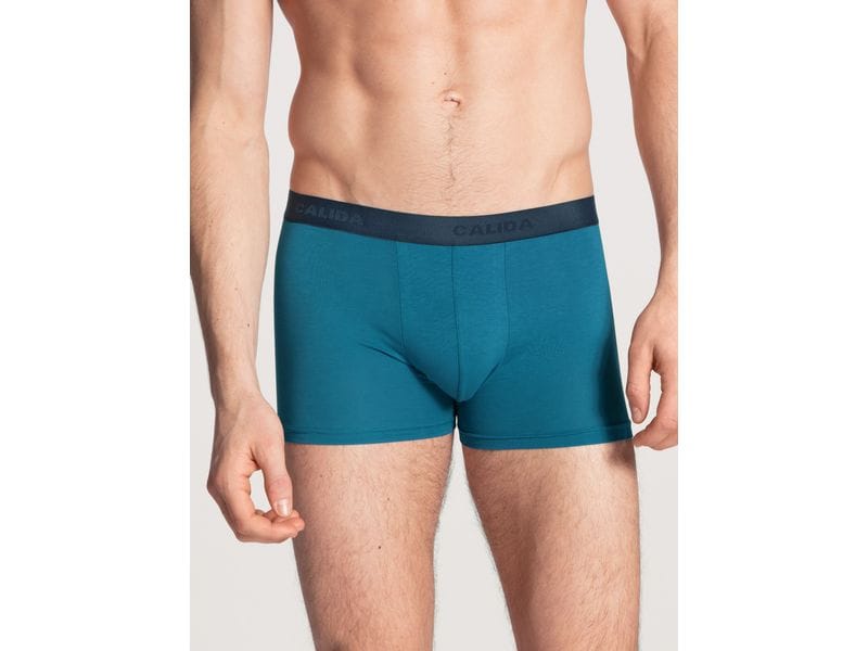 Calida Unterhosen Natural Benefit 3er Pack Multicolor, S Herren Boxer Shorts