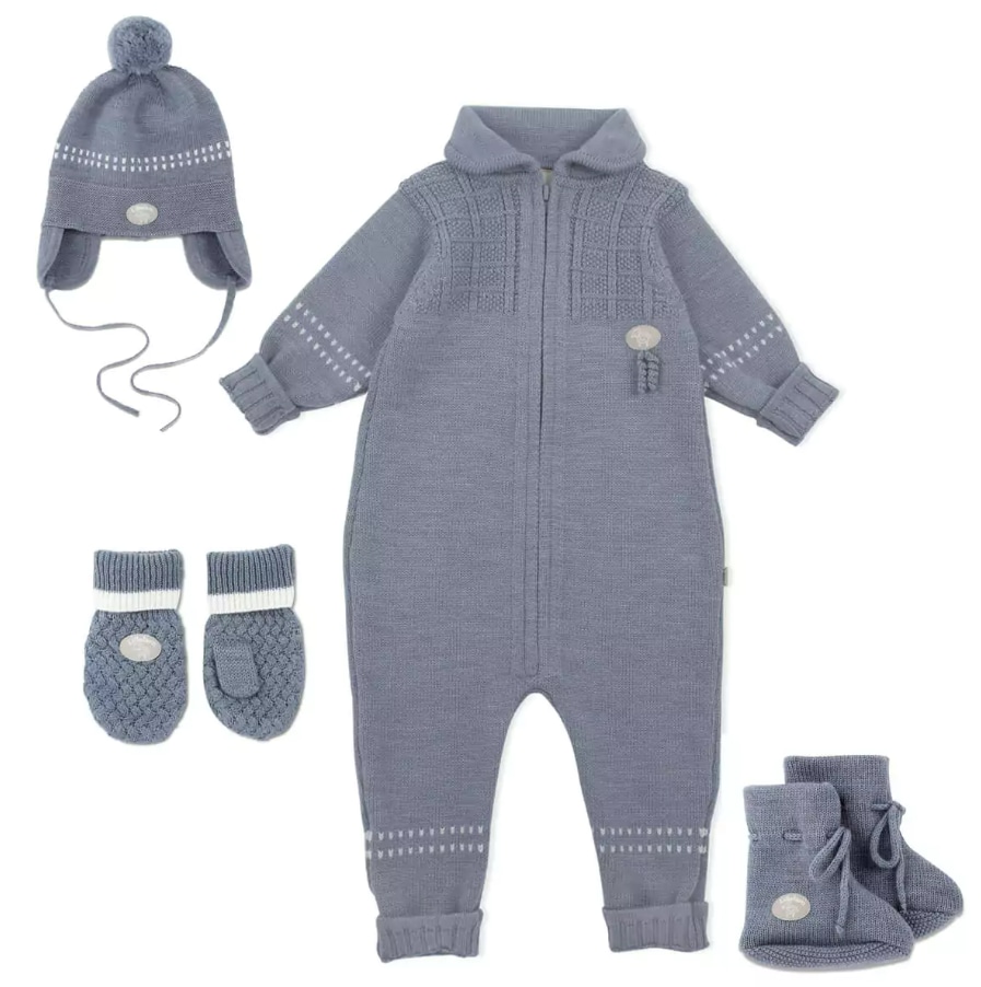 Lillelam Classic Sett, Pakketilbud<br>Dress + lue + tøfler + votter