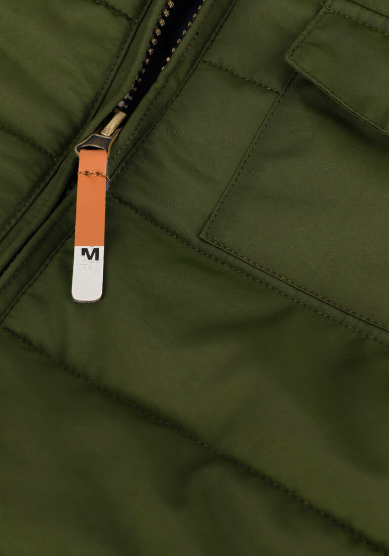MOODSTREET groene moodstreet gewatteerde jas m207-6220