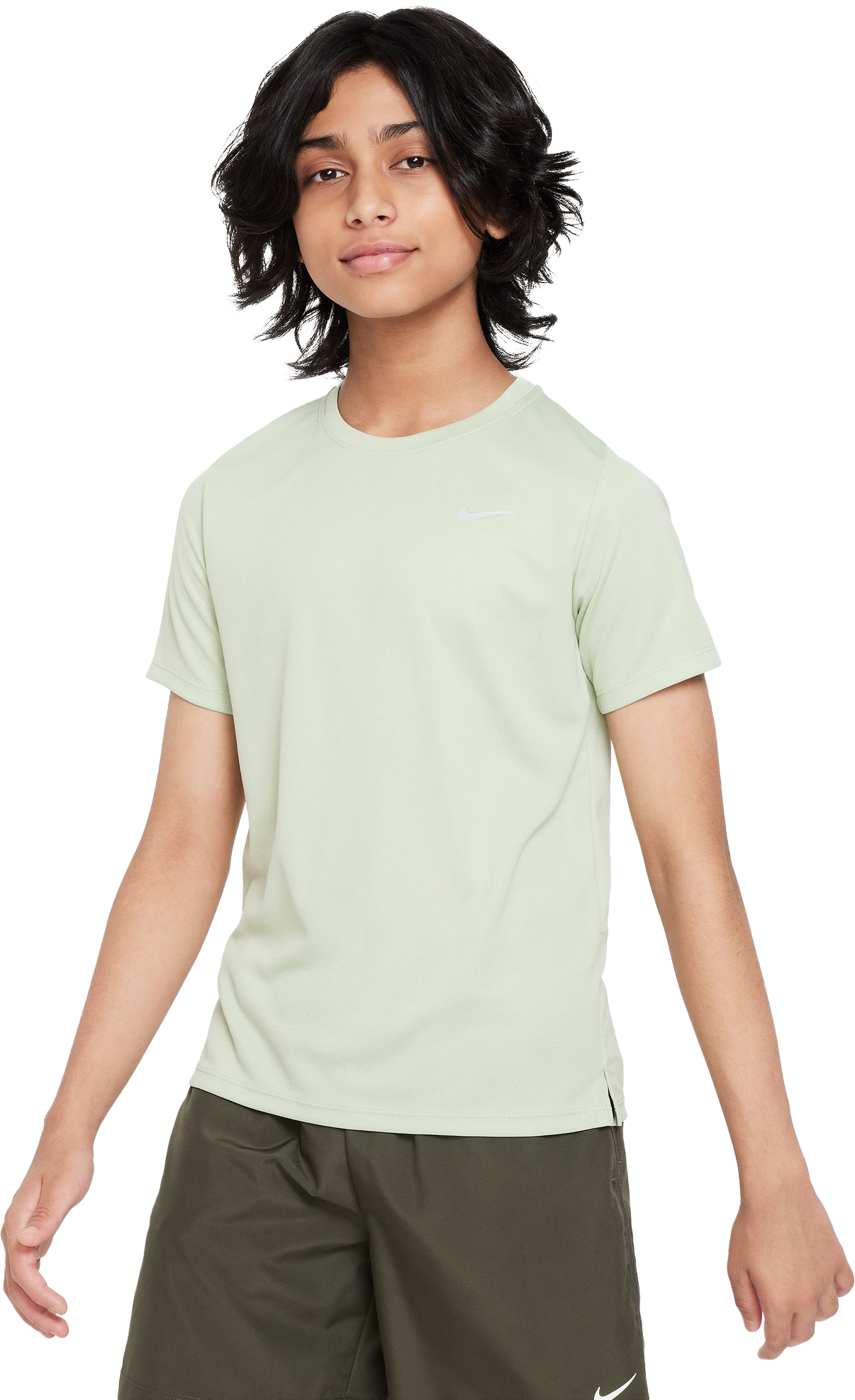 Dri-FIT Miler Training Tee Gutt 343/Honeydew