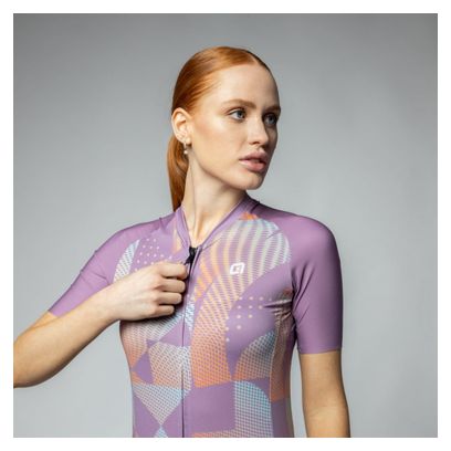 Maillot Manches Courtes Femme Alé Enjoy Violet