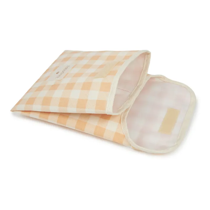 Nobodinoz Pochette à sandwich Sunshine | Jaune
