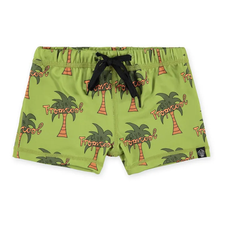 Beach & Bandits Short de Bain Anti-UV Club Tropicool | Vert
