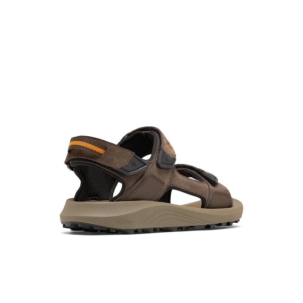 Columbia TRAILSTORM HIKER 3 - Sandales Homme cordovan/gold amber