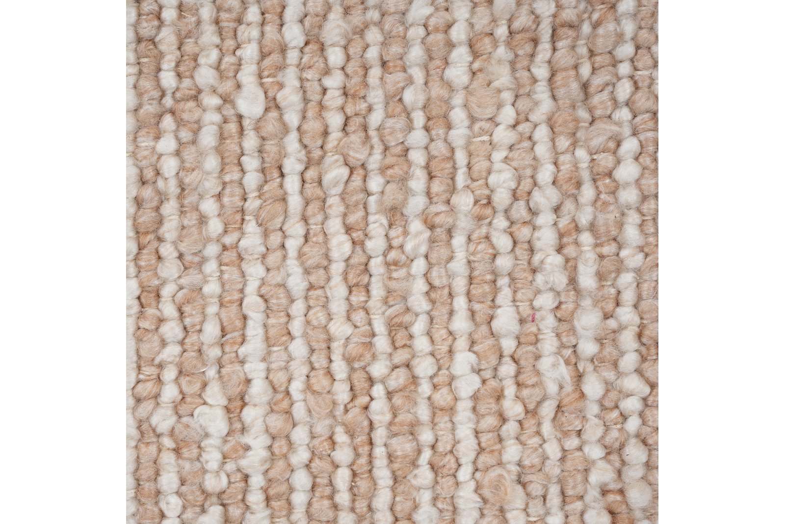 Bhadohi gulvteppe 160x230 160x230cm beige polyester/bomull håndvevd