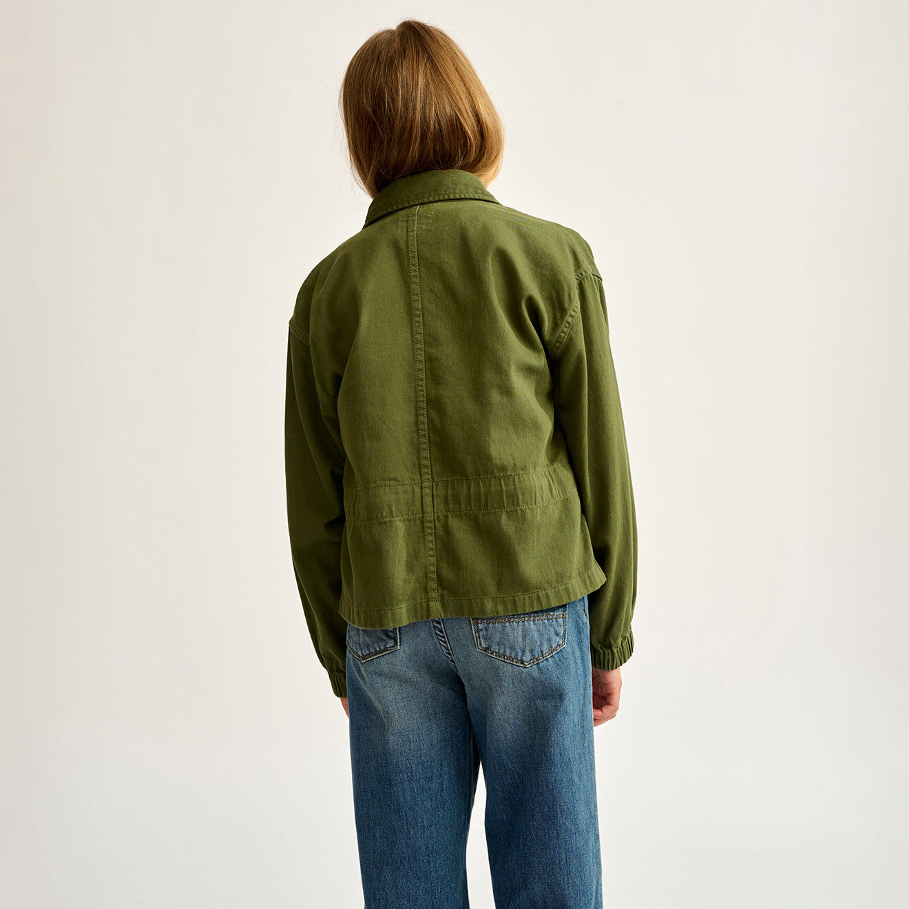 Bellerose Surchemise en jean Wazucar army