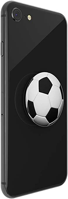 PopGrip Finger Griff Halterung (Austauschbarer Top) für Smartphones / Tablets (800694) - Soccerball