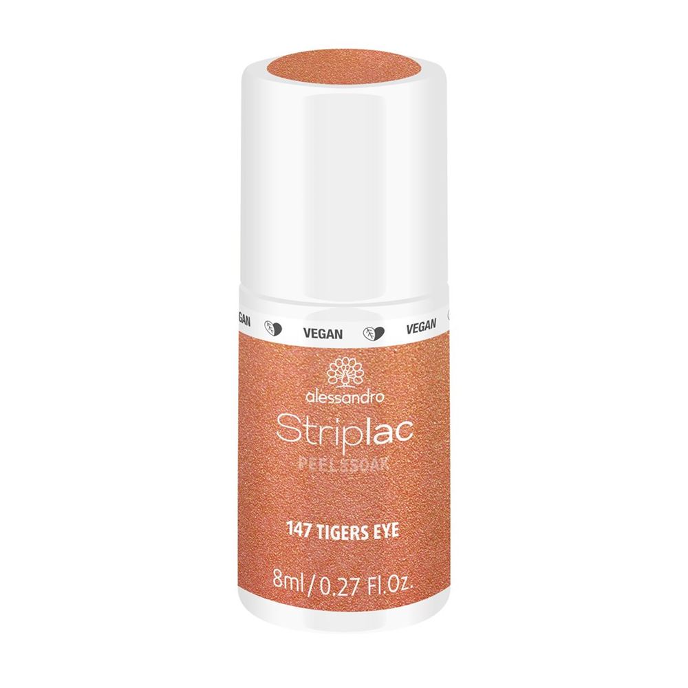 ALESSANDRO INTERNATIONAL Striplac 2 0 Peel or Soak Tiger's Eye 1 Stk