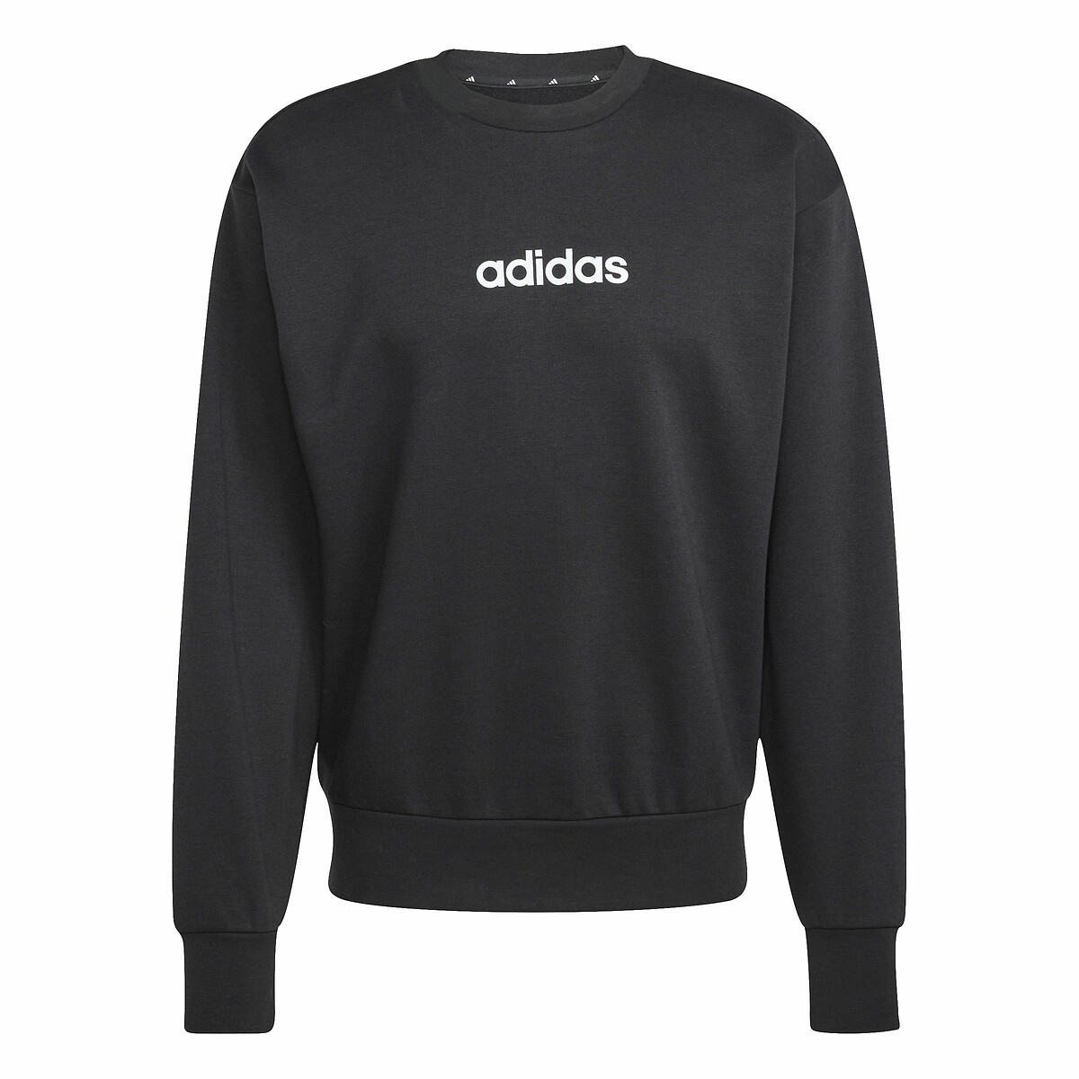ADIDAS ROUPAS ESPORTIVAS<br>Suéter plano com gola redonda Essentials Linear