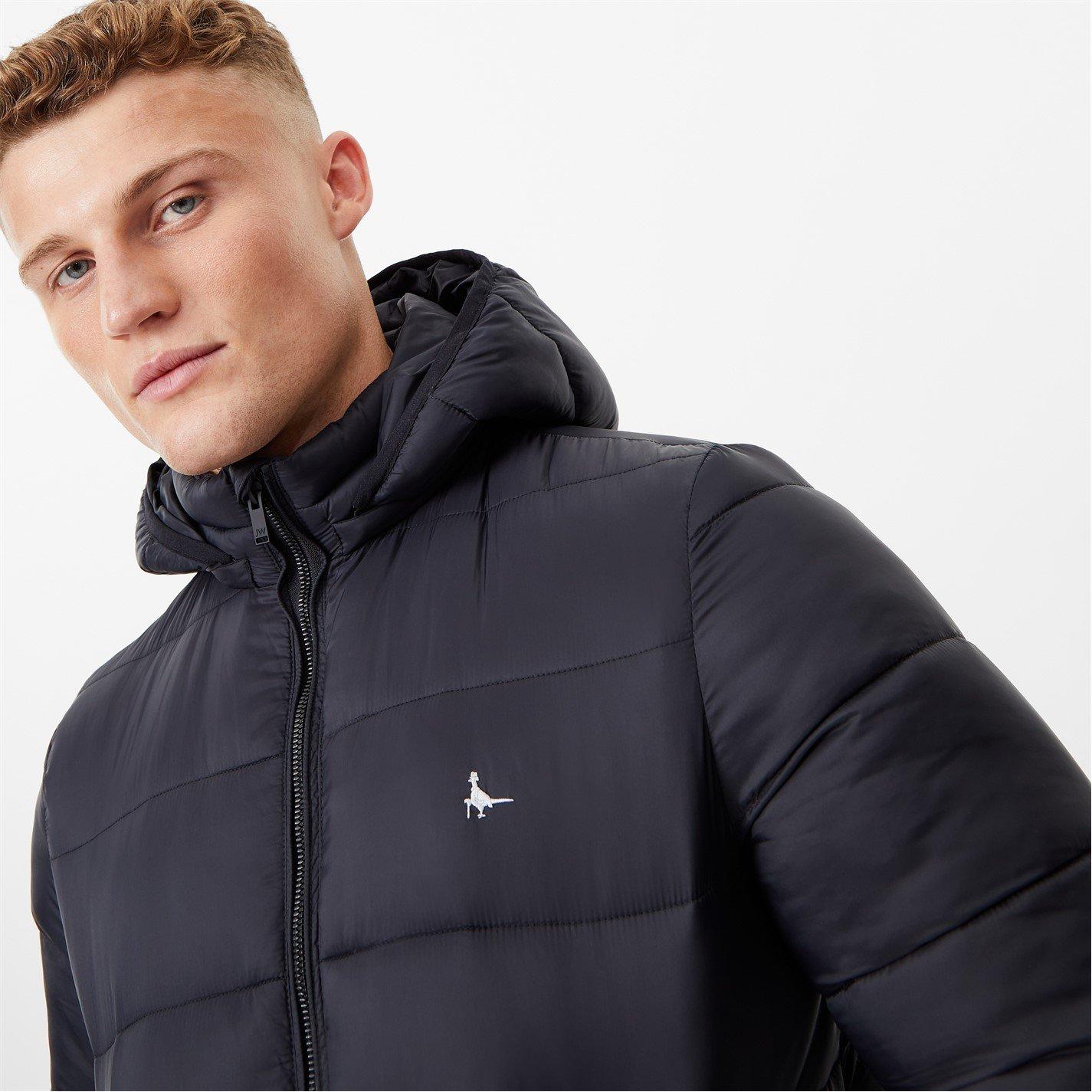 Jack Wills JW Kershaw Hooded Puffer Jacket