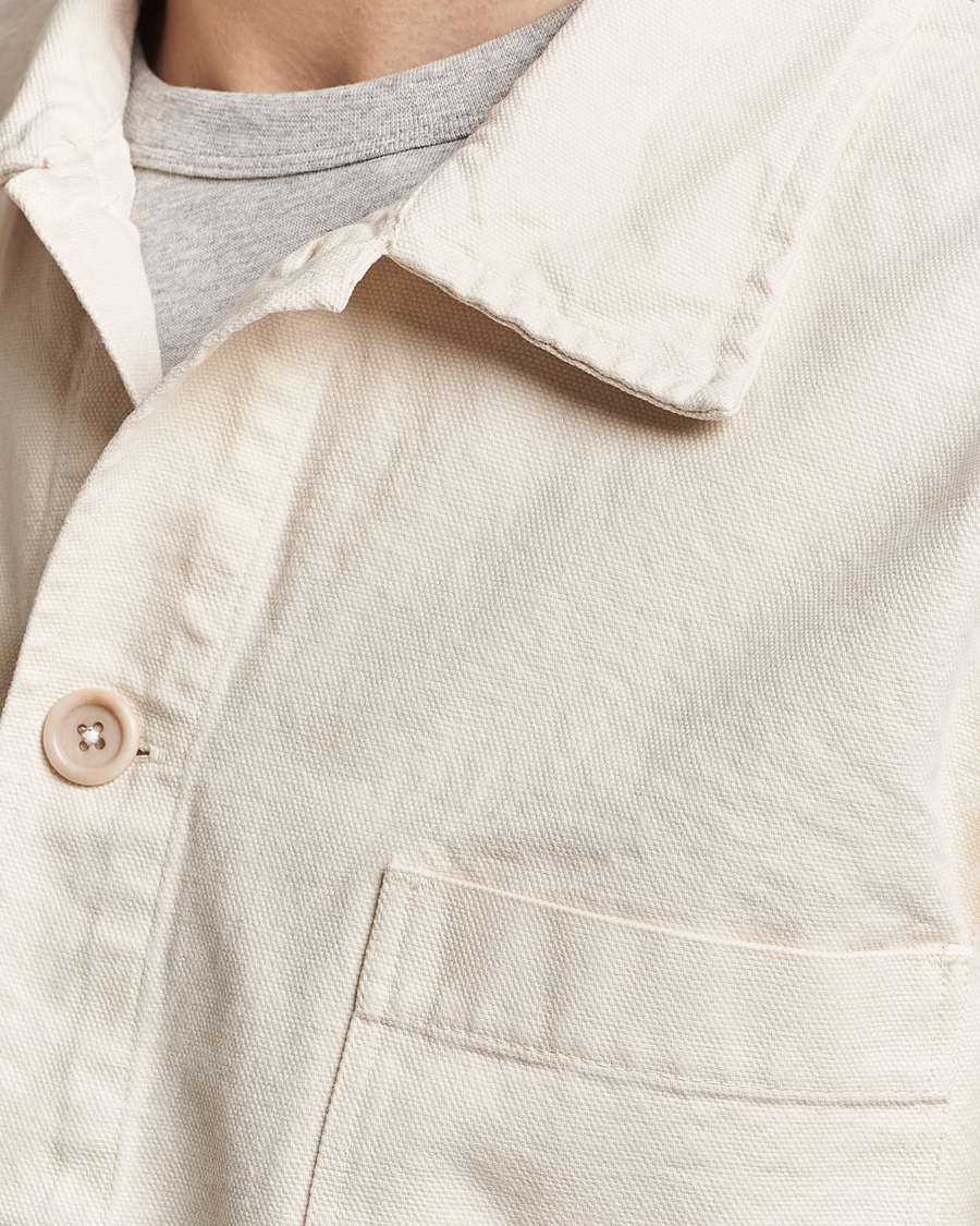 Colorful Standard Organic Workwear Jacket Ivory White