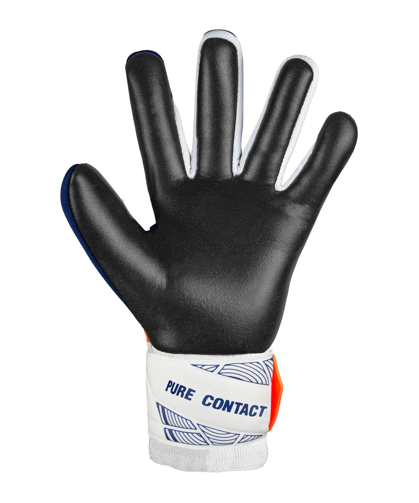 Reusch Pure Contact Silver TW-Handschuhe Kids Night Spark 2024 Blau Orange Schwarz F4848