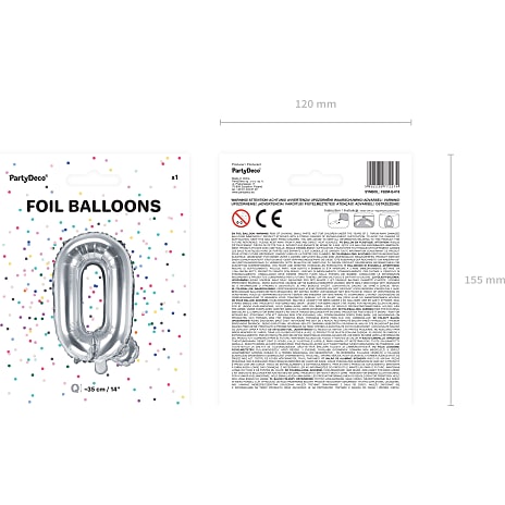 Folieballon 33 cm 