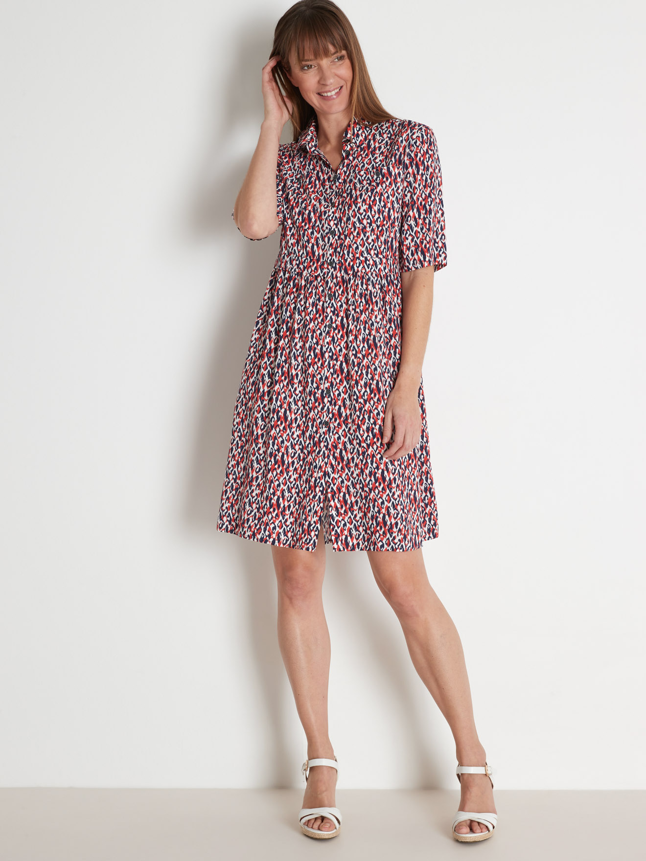 Robe chemisier nouveau volume