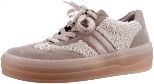 Gabor beige combi 73.350.12 - maat 9 veterschoen beige combi - maat 9 Calandschoen