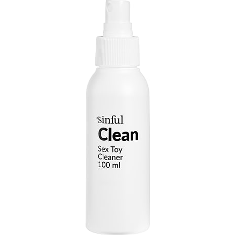 Sinful Clean rens til sexlegetøj 100 ml