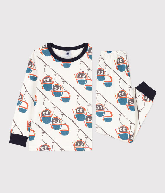 Pyjama télécabine en molleton enfant
