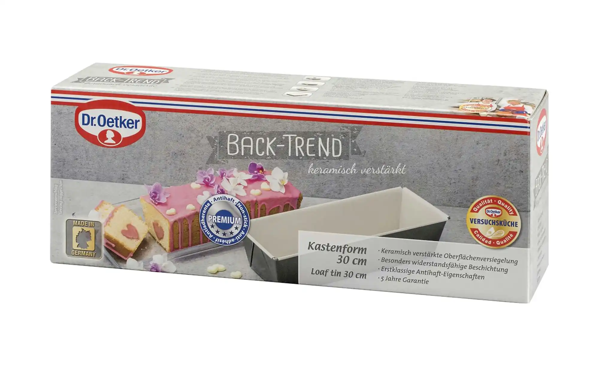 Dr. Oetker Kastenform Back-Trend