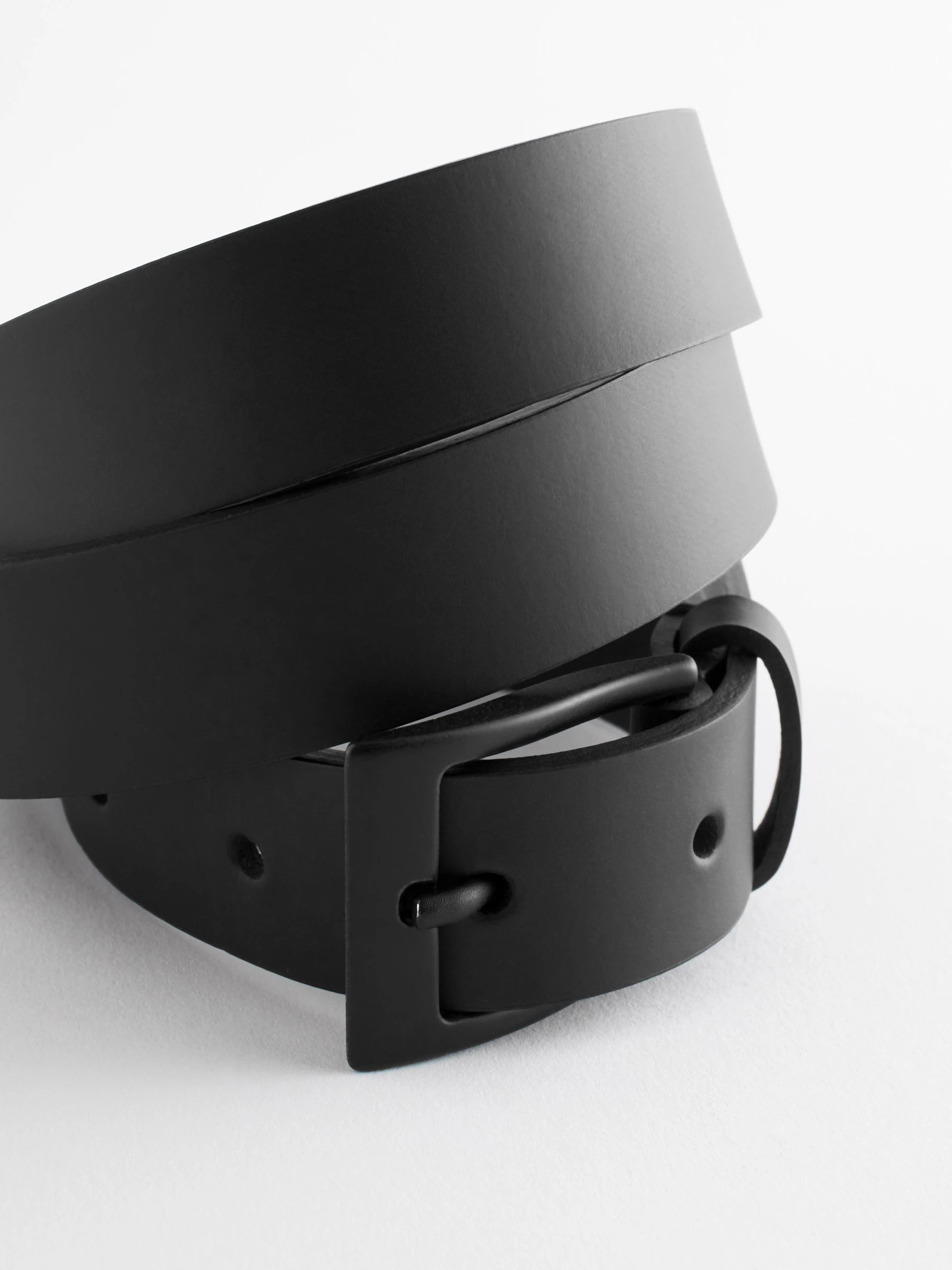 Zwart - Skinny riem