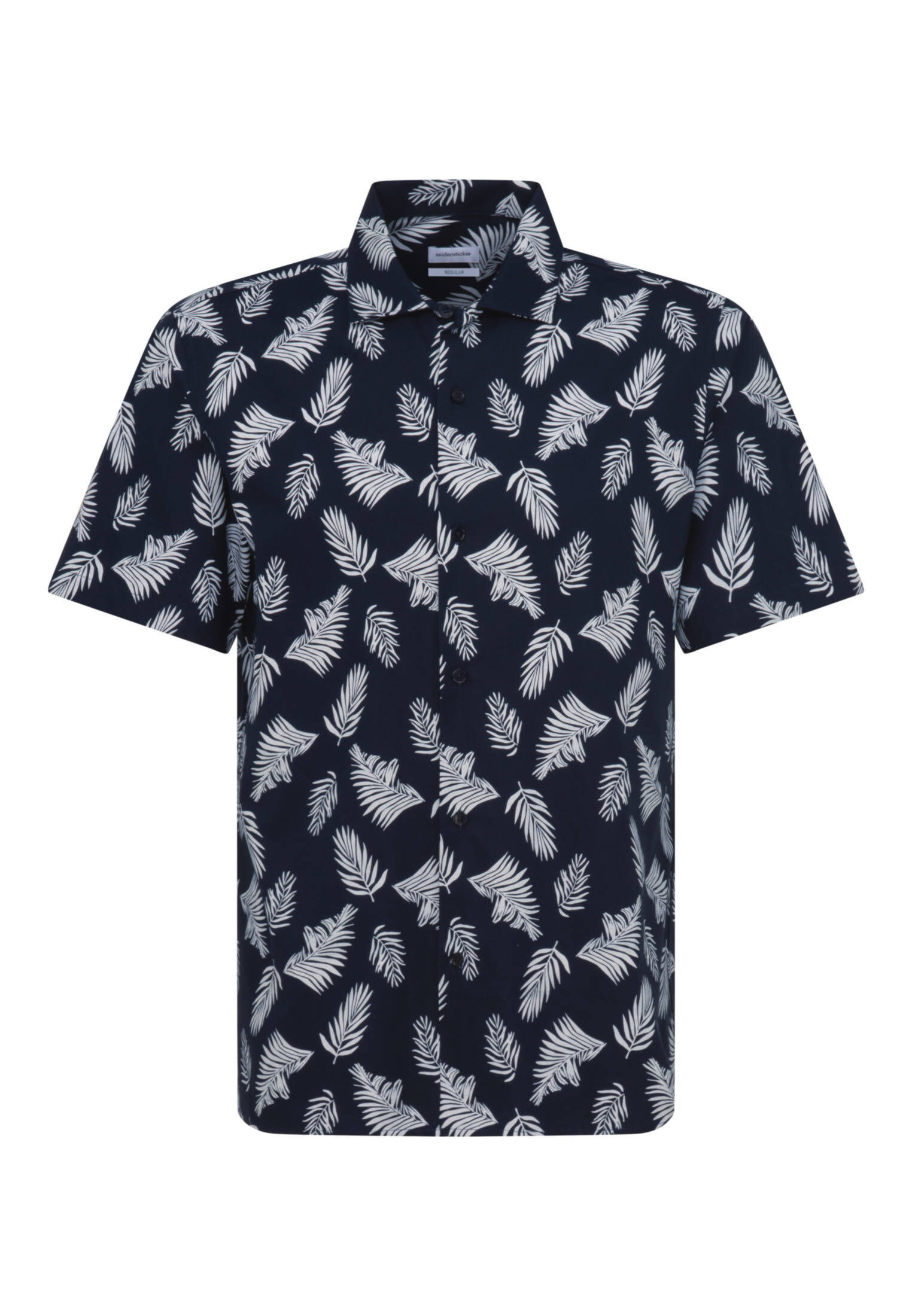 Seidensticker| Herren Casual Hemd Schwarze Rose