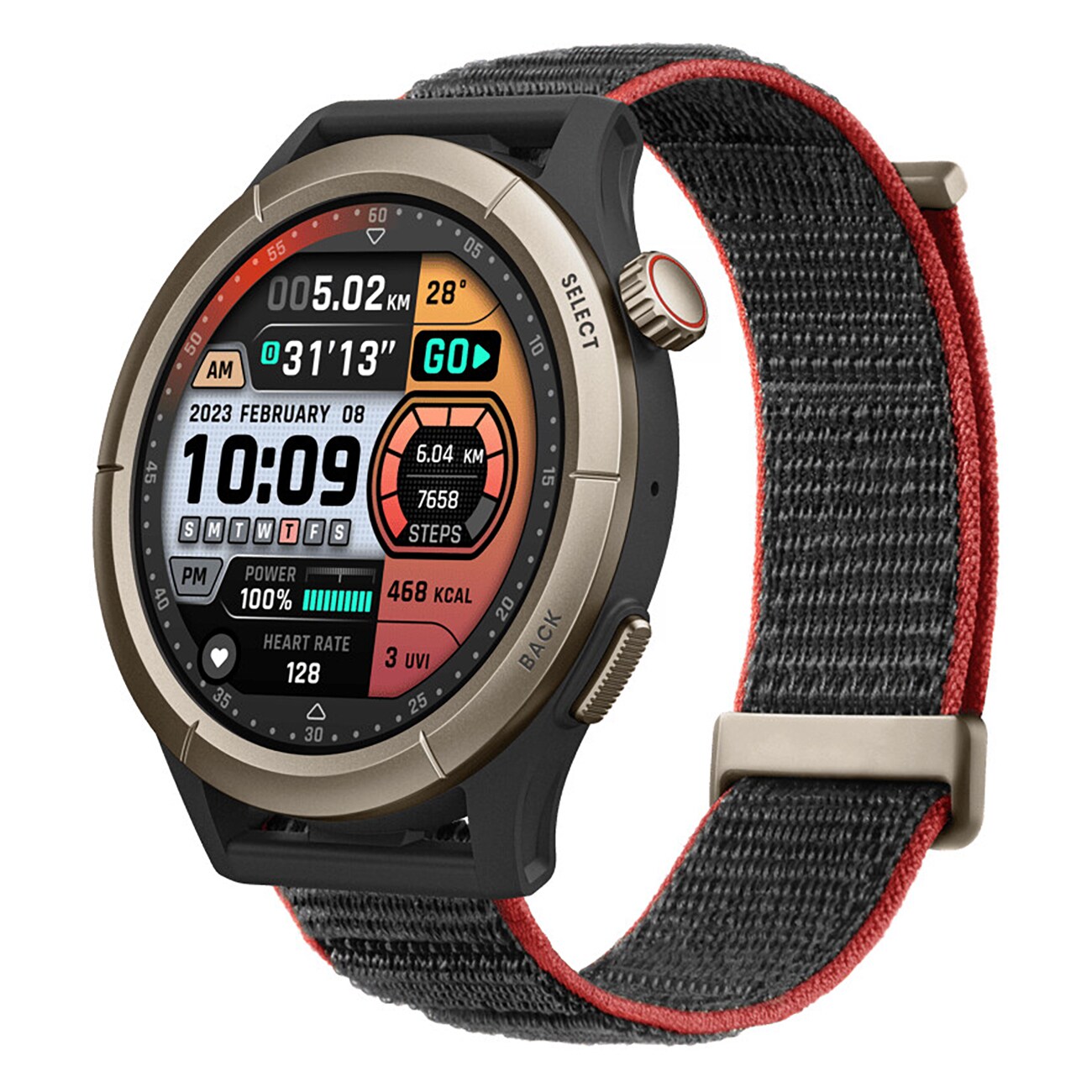 Amazfit Cheetah (Round) grau Smartwatch