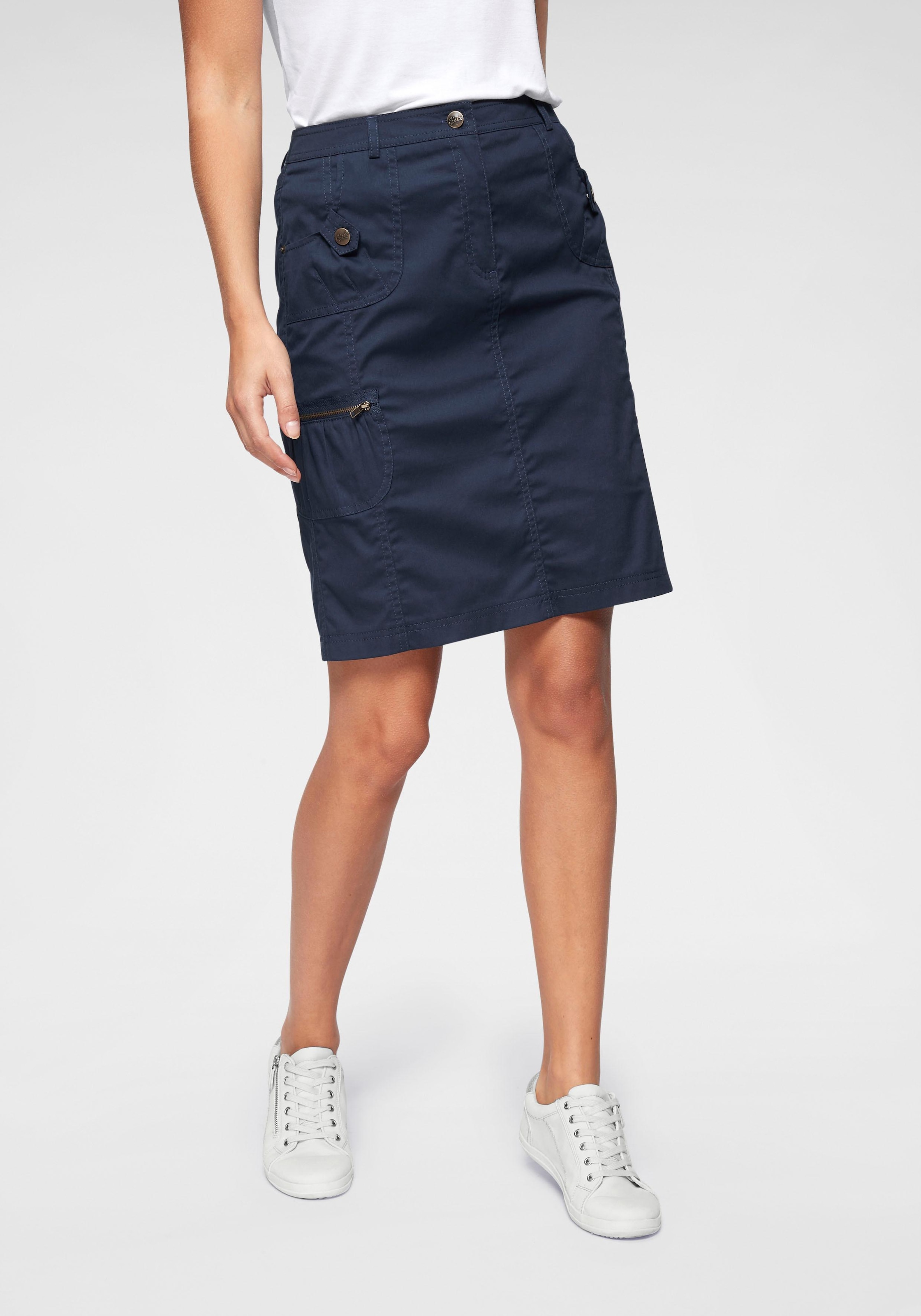 Aniston CASUAL Cargorock , mit figurfreundlichen Teilungsnähten