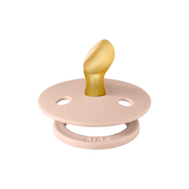 BIBS Anatomische Fopspeen Two Pack Natuurlijk RubberIvory/Blush Maat 1